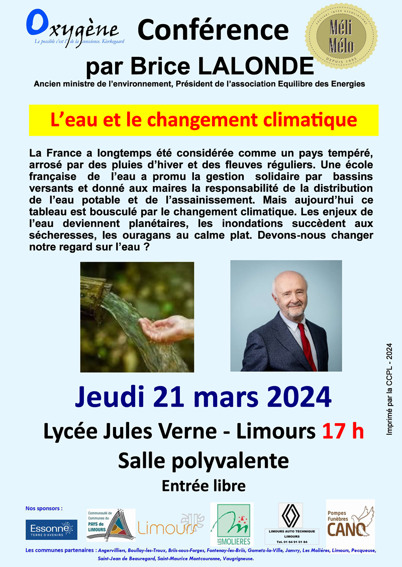 20240321 L'eau et le changement climatique